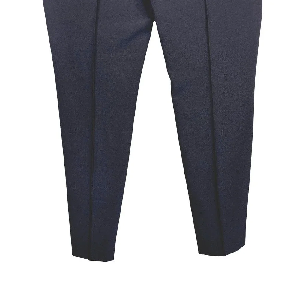 Lafayette 148‎ New York Tapered Leg Ankle Trousers Black Size 6